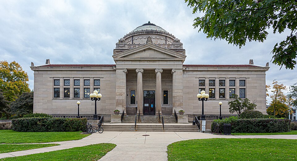Photograph of Gilbert M. Simmons Memorial Library
