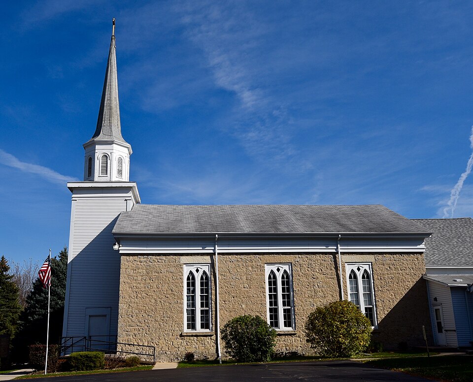 Photograph of Shopiere Congregational Church
