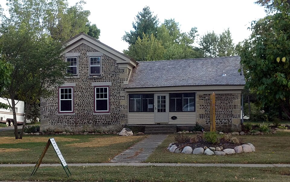 Photograph of Richardson-Brinkman Cobblestone House