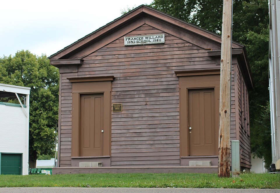 Photograph of Frances Willard Schoolhouse
