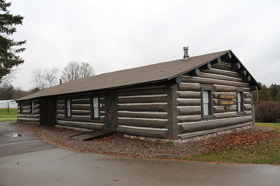 Photograph of Holt and Balcom Logging Camp No. 1