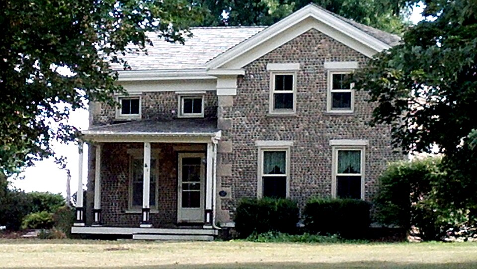 Photograph of Samuel S. Jones Cobblestone House
