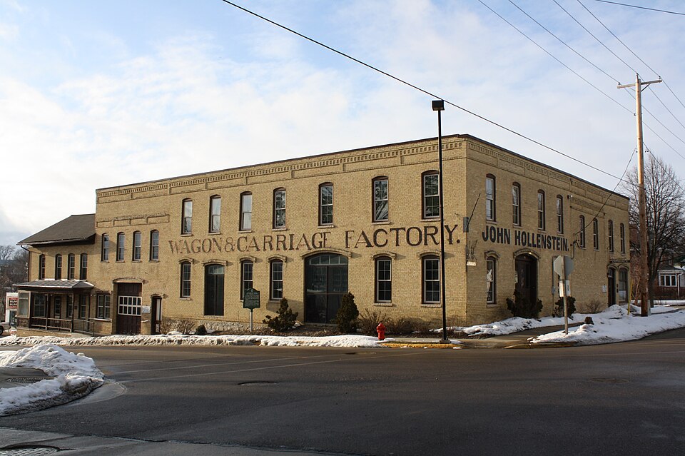 Photograph of Hollenstein Wagon and Carriage Factory