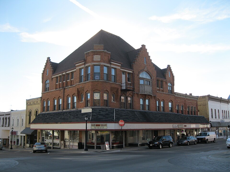 Photograph of F. F. White Block