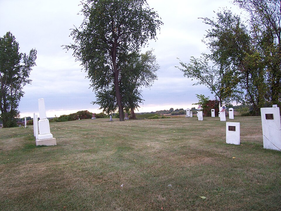 Photograph of Stockbridge Indian Cemetery
