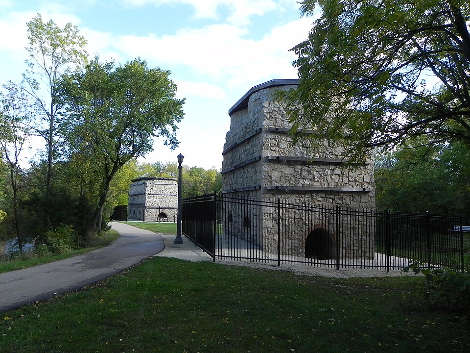Photograph of Garwin Mace Lime Kilns