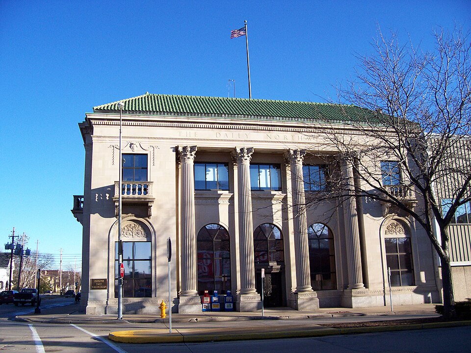 Photograph of Daily Northwestern Building