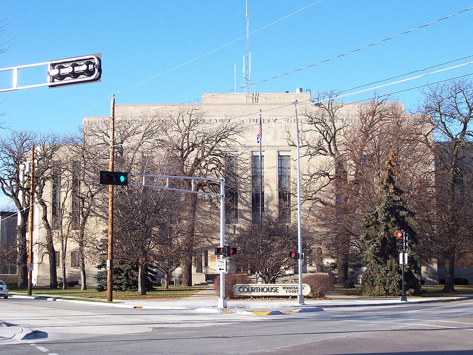 Photograph of Winnebago County Courthouse