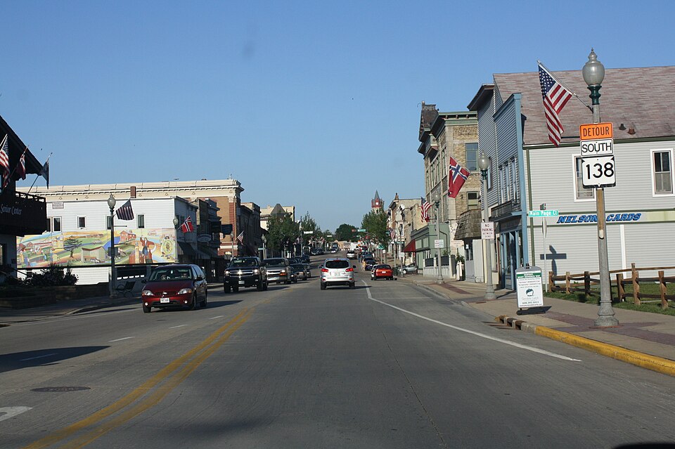 Photograph of Stoughton Main Street Commercial Historic District