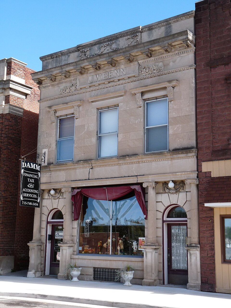 Photograph of J. W. Benn Building