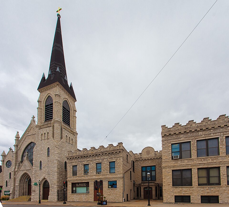 Photograph of St. Joseph's Catholic Church Complex