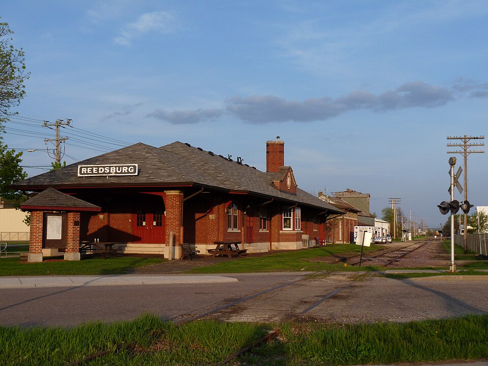 Photograph of Chicago and North Western Depot