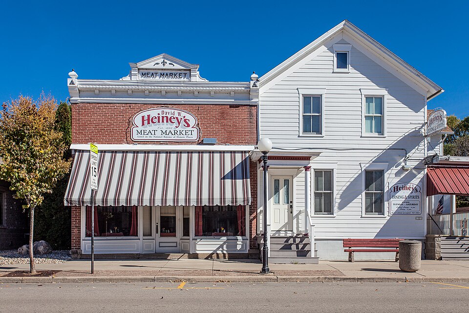 Photograph of Heiney's Meat Market