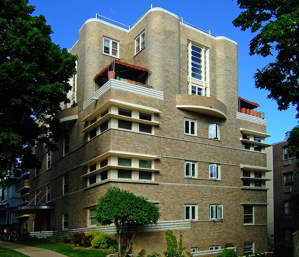 Photograph of Quisling Towers Apartments