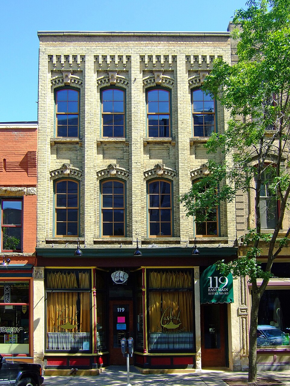 Photograph of Thompson's Block