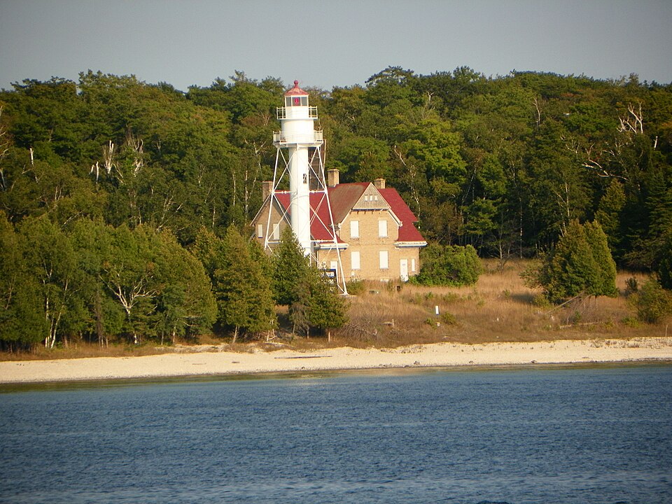 Photograph of Plum Island Range rear light