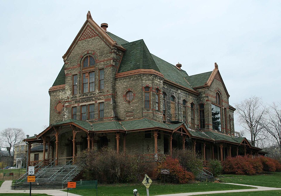 Photograph of Ward Memorial Hall