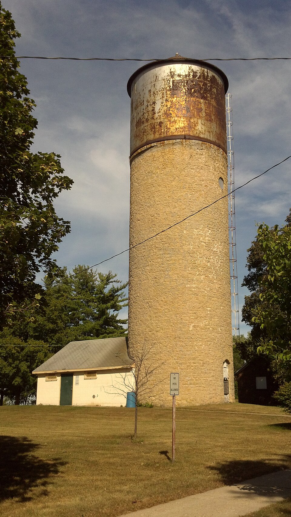 Photograph of Clinton Water Tower