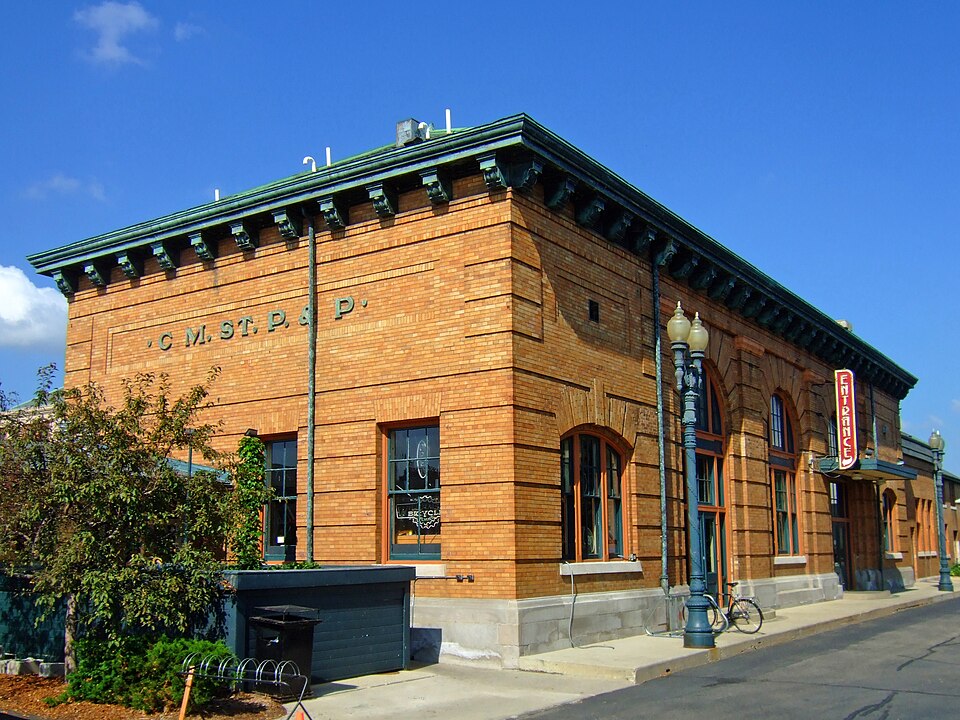 Photograph of Madison Milwaukee Road depot