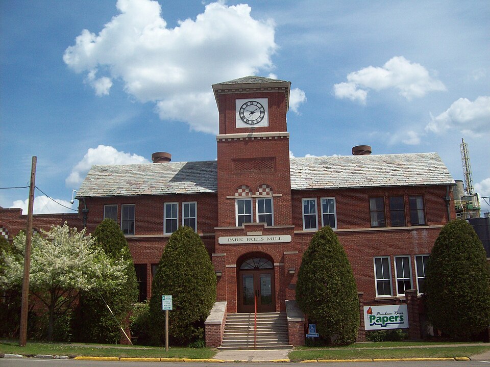 Photograph of Flambeau Paper Company Office Building