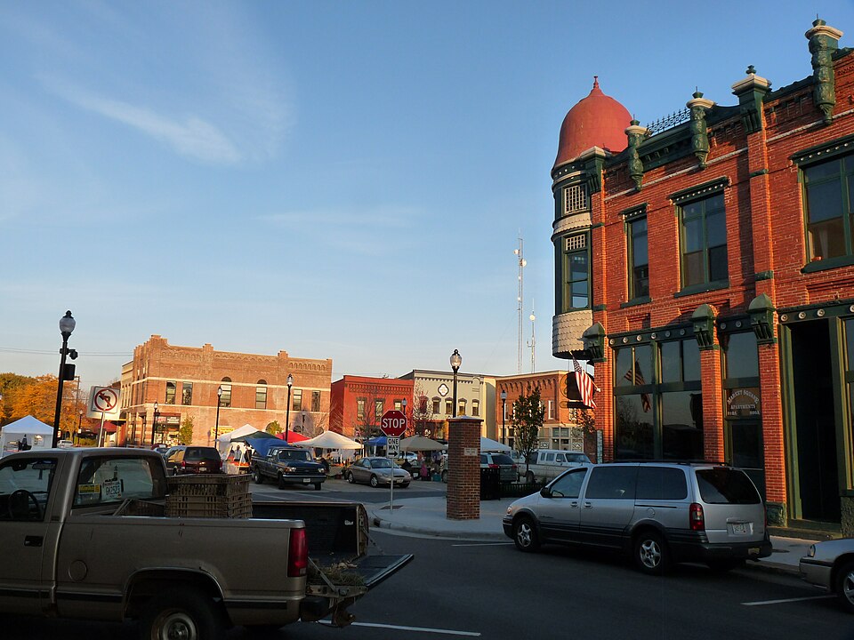 Photograph of Mathias Mitchell Public Square-Main Street Historic District