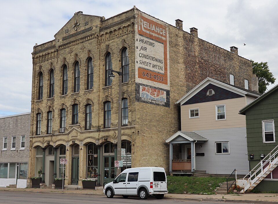 Photograph of J. L. Burnham Block