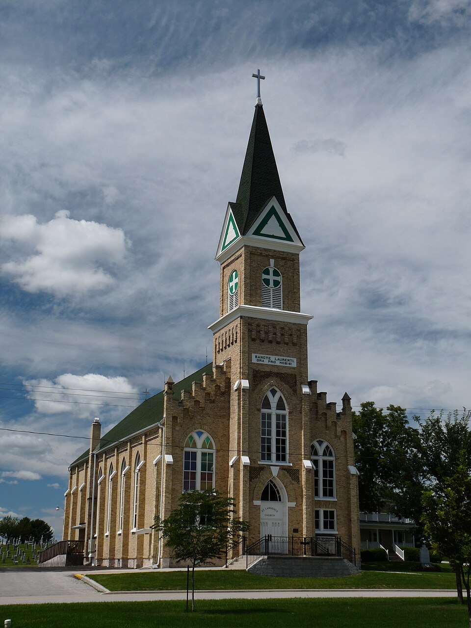 Photograph of St. Lawrence Catholic Church