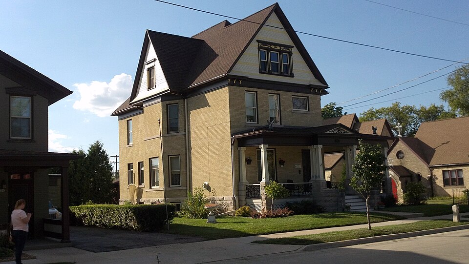 Photograph of August and Eliza Fuermann Jr. House