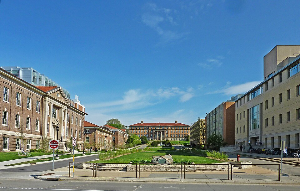 Photograph of Henry Mall Historic District