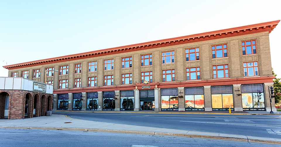 Photograph of Lauerman Brothers Department Store