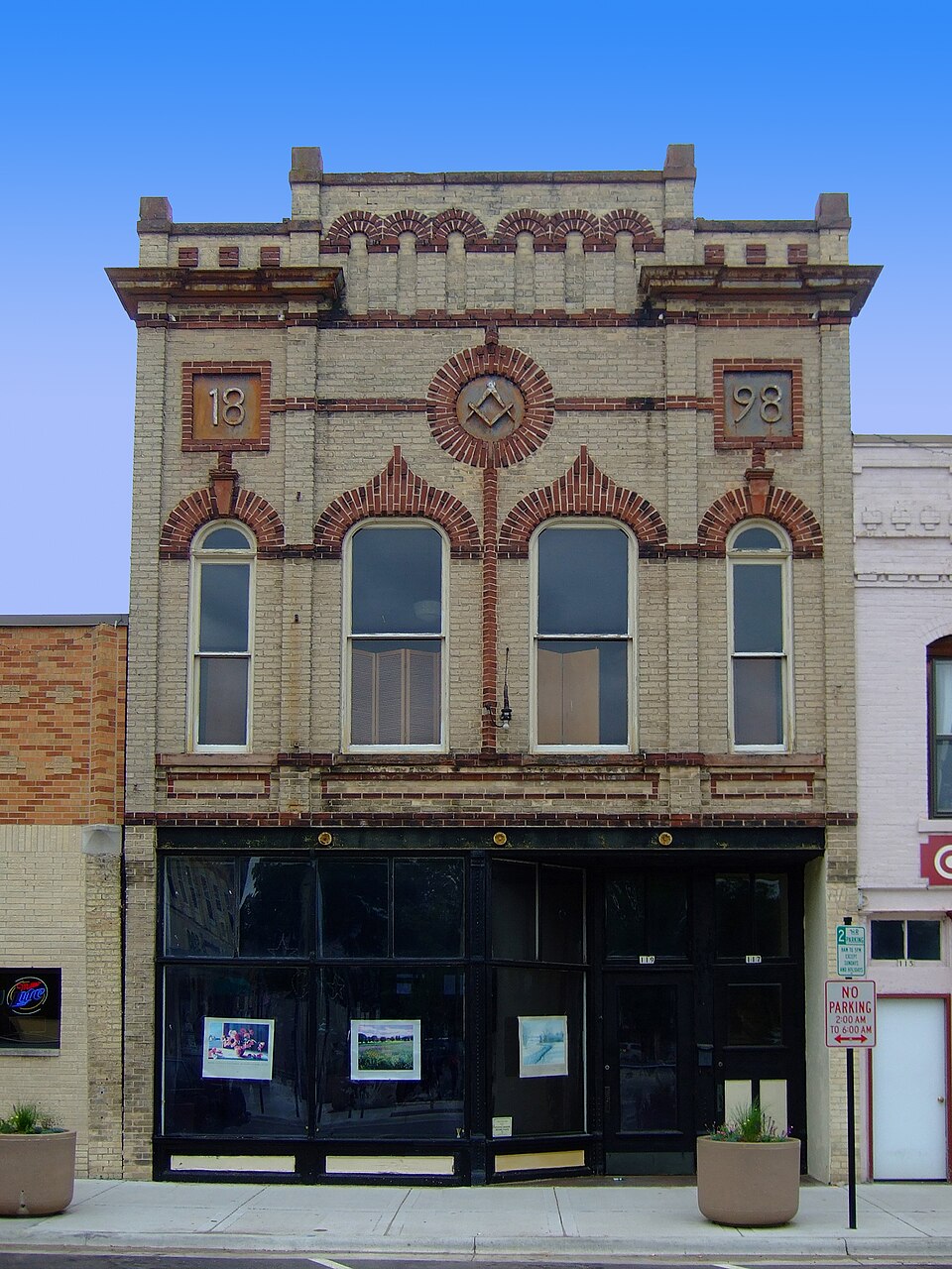 Photograph of Oregon Masonic Lodge