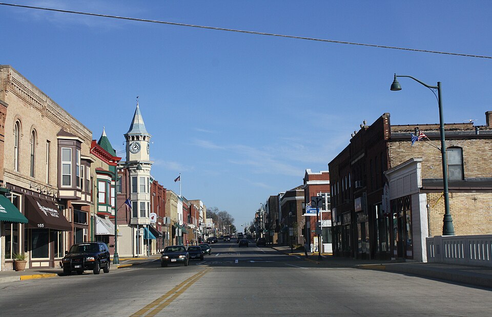 Photograph of Huron Street Historic District