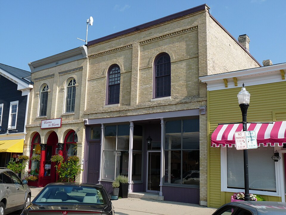 Photograph of Smith and Meadows Store Buildings