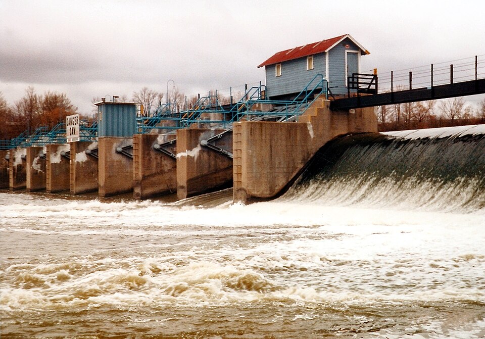 Photograph of Cedars Lock and Dam Historic District