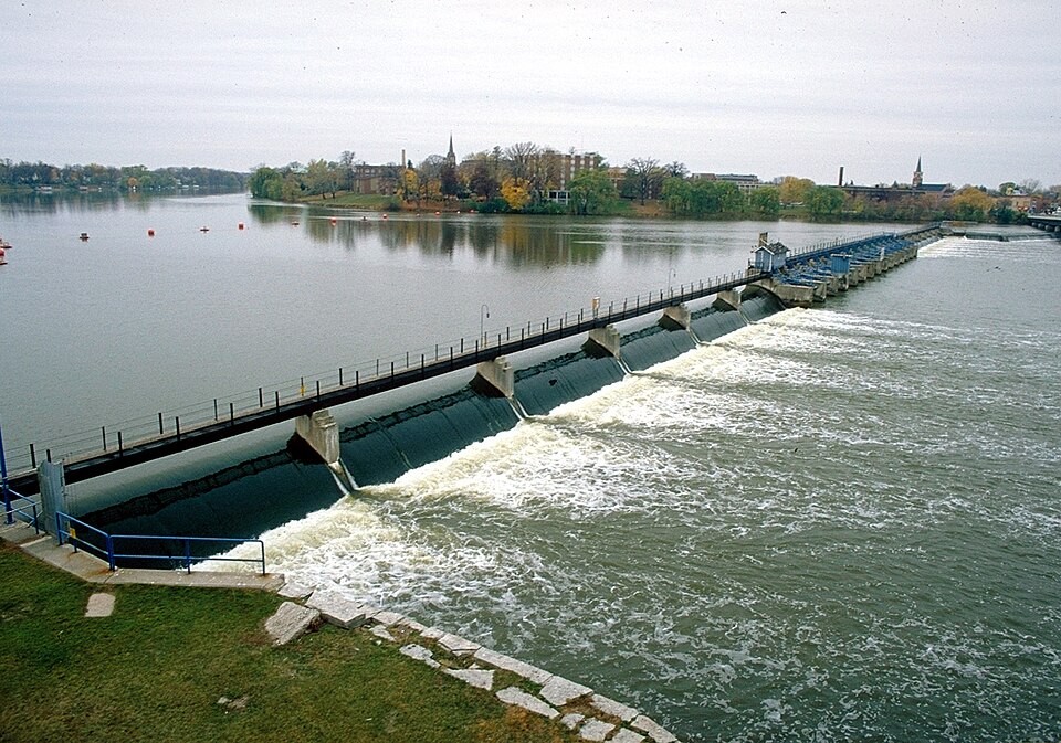 Photograph of De Pere Lock and Dam Historic District