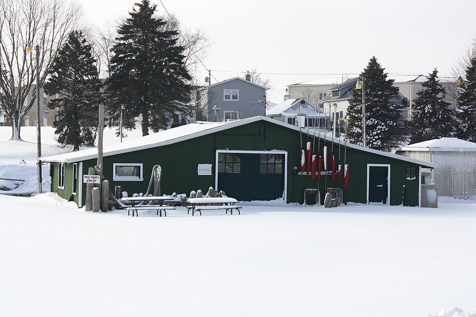 Photograph of Art Dettman Fishing Shanty