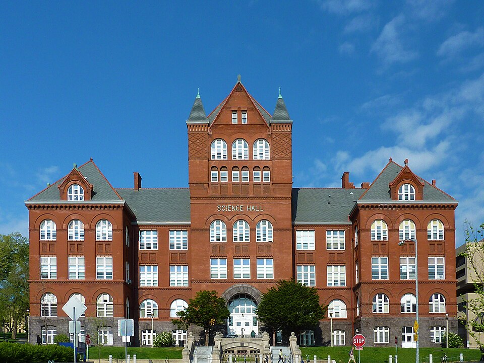 Photograph of University of Wisconsin Science Hall