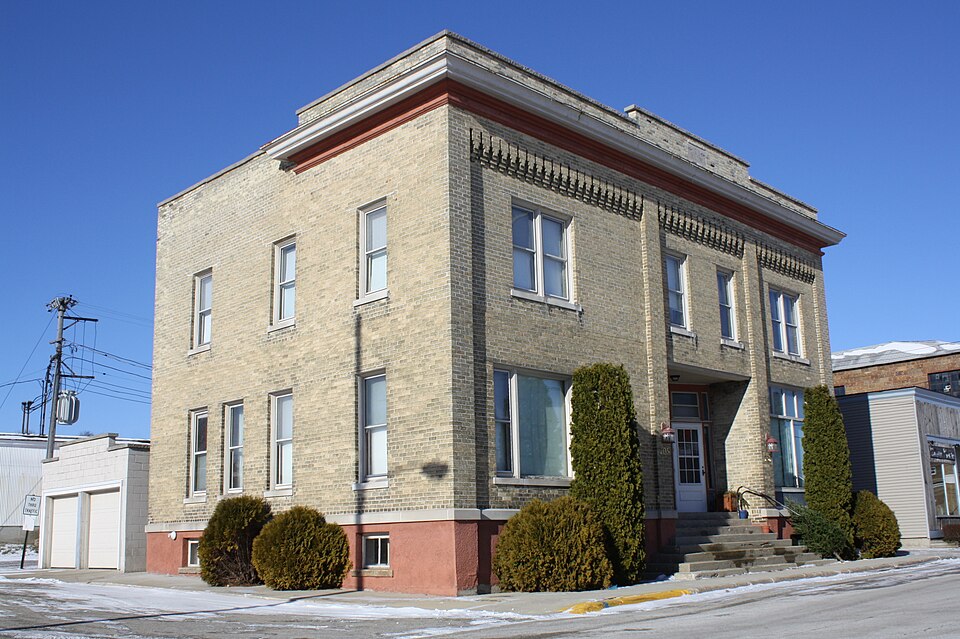 Photograph of W. H. Boller Meat Market and Residence