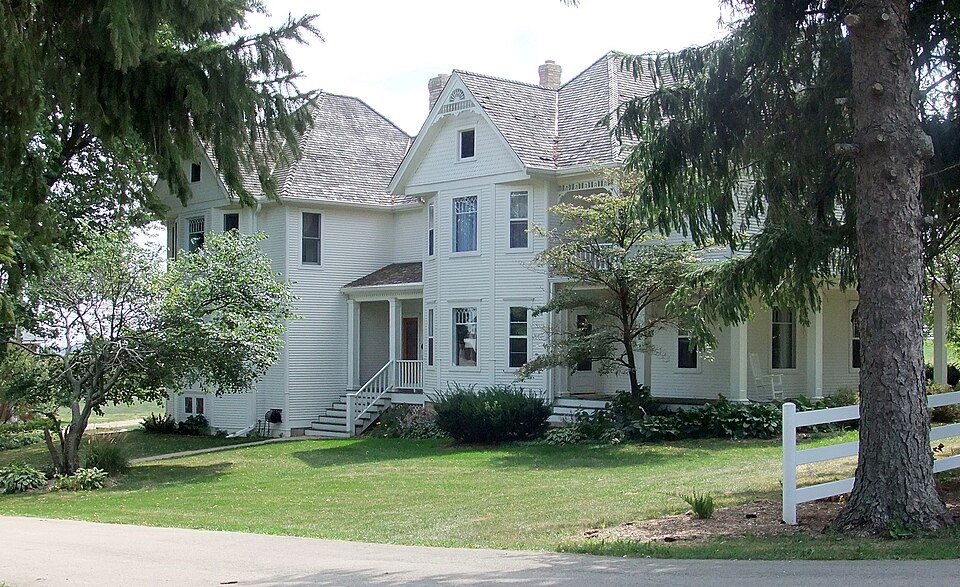 Photograph of Eric and Jerome Skindrud Farm
