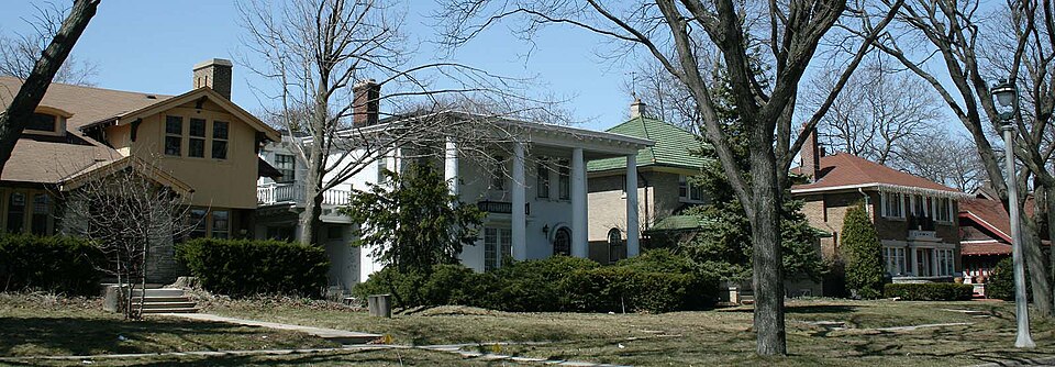 Photograph of North Grant Boulevard Historic District
