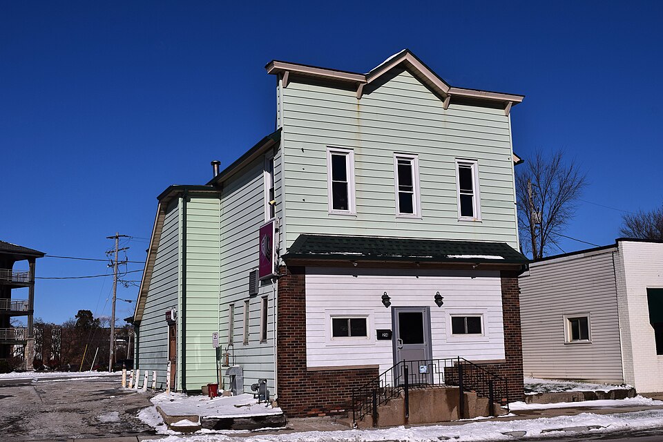 Photograph of Becker and Schafer Store Building