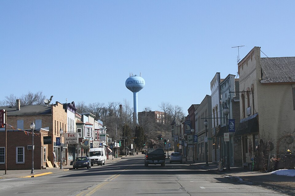 Photograph of Montello Commercial Historic District