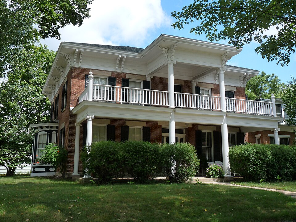 Photograph of Julia B. and Fred P. Bowen House
