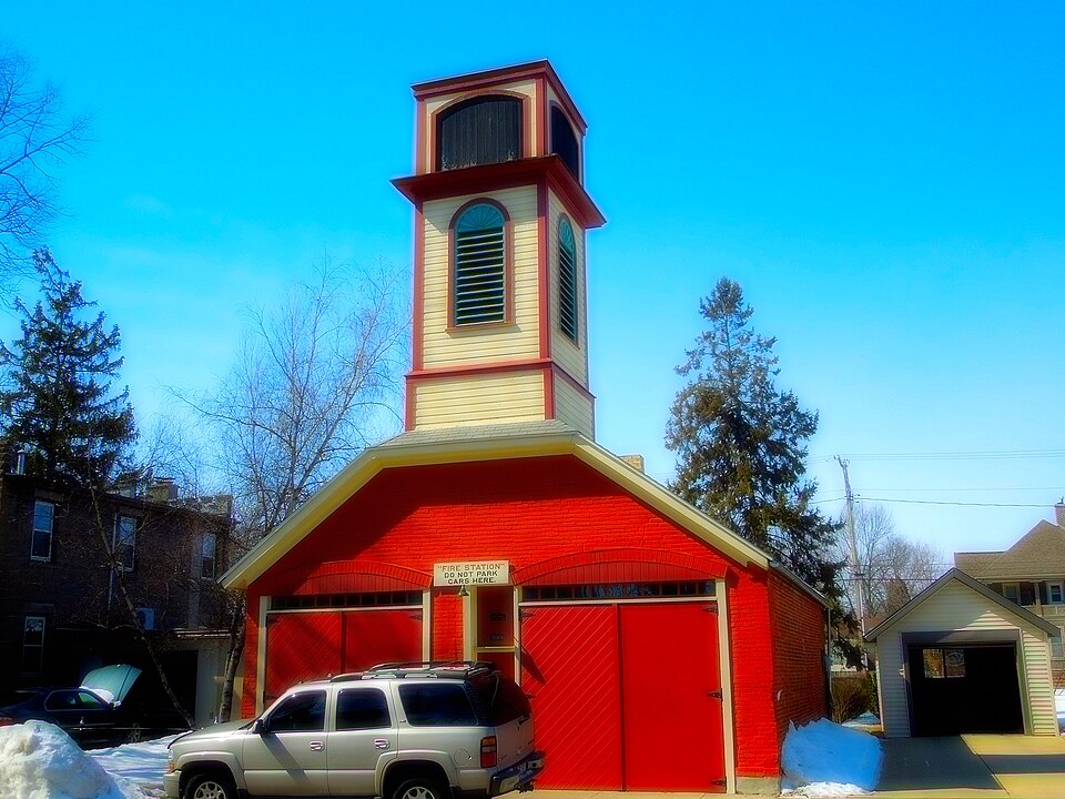 Photograph of Sauk City Fire Station