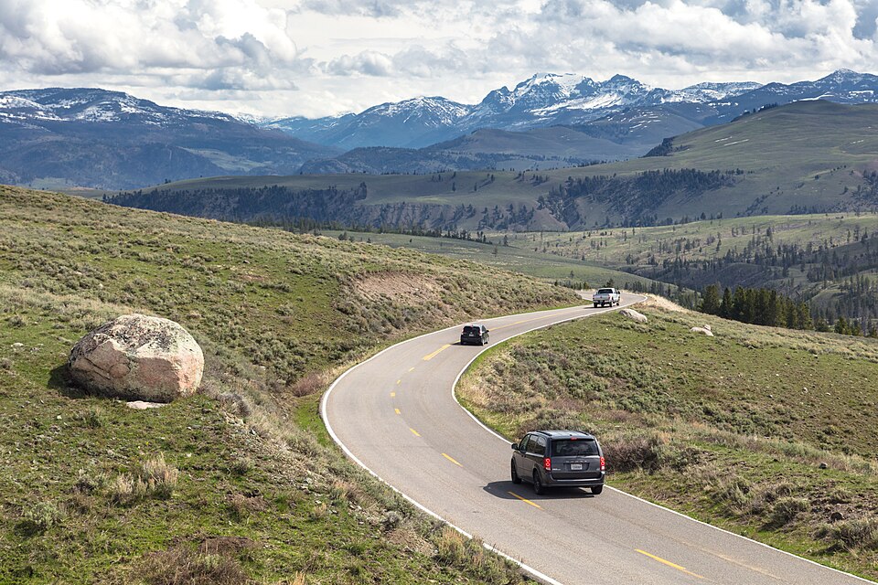 Photograph of Grand Loop Road