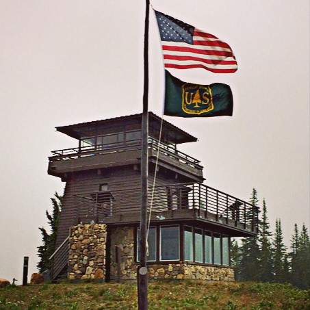 Photograph of Clay Butte Lookout