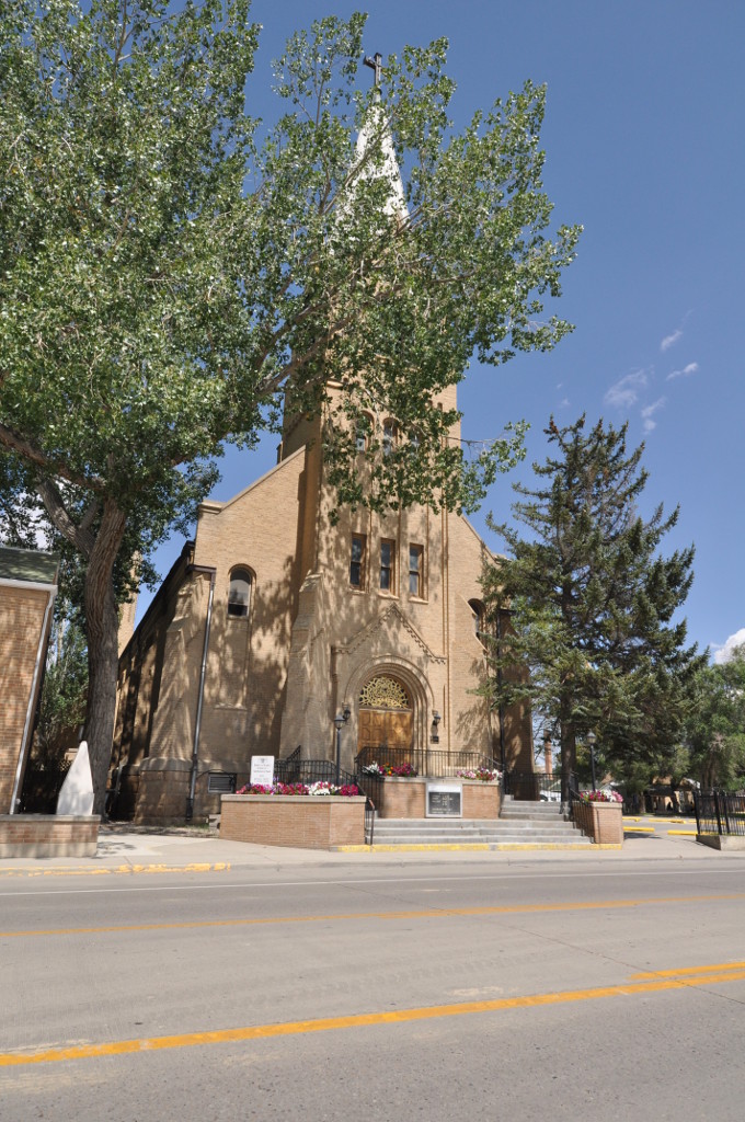 Photograph of Saints Cyril and Methodius Catholic Church and Rectory