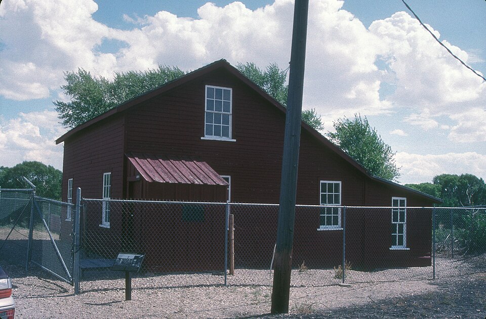 Photograph of Fort Fred Steele State Historic Site