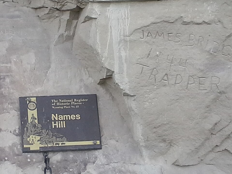 Photograph of Names Hill