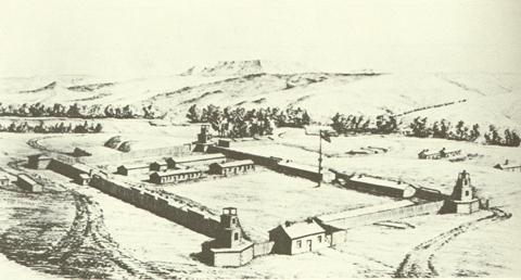 Photograph of Fort Reno